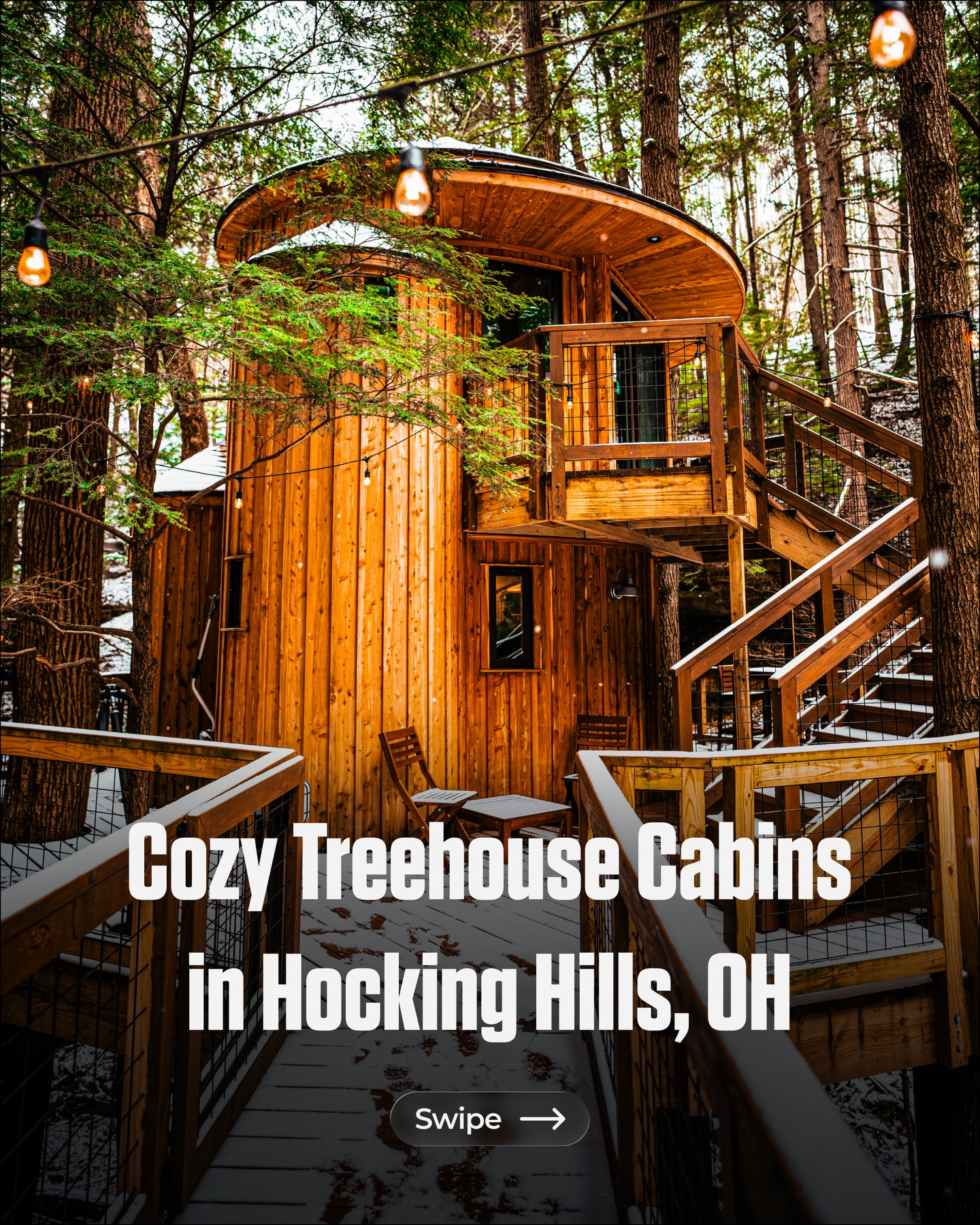 Hocking Hills Treehouse Cabins | South Bloomingville OH