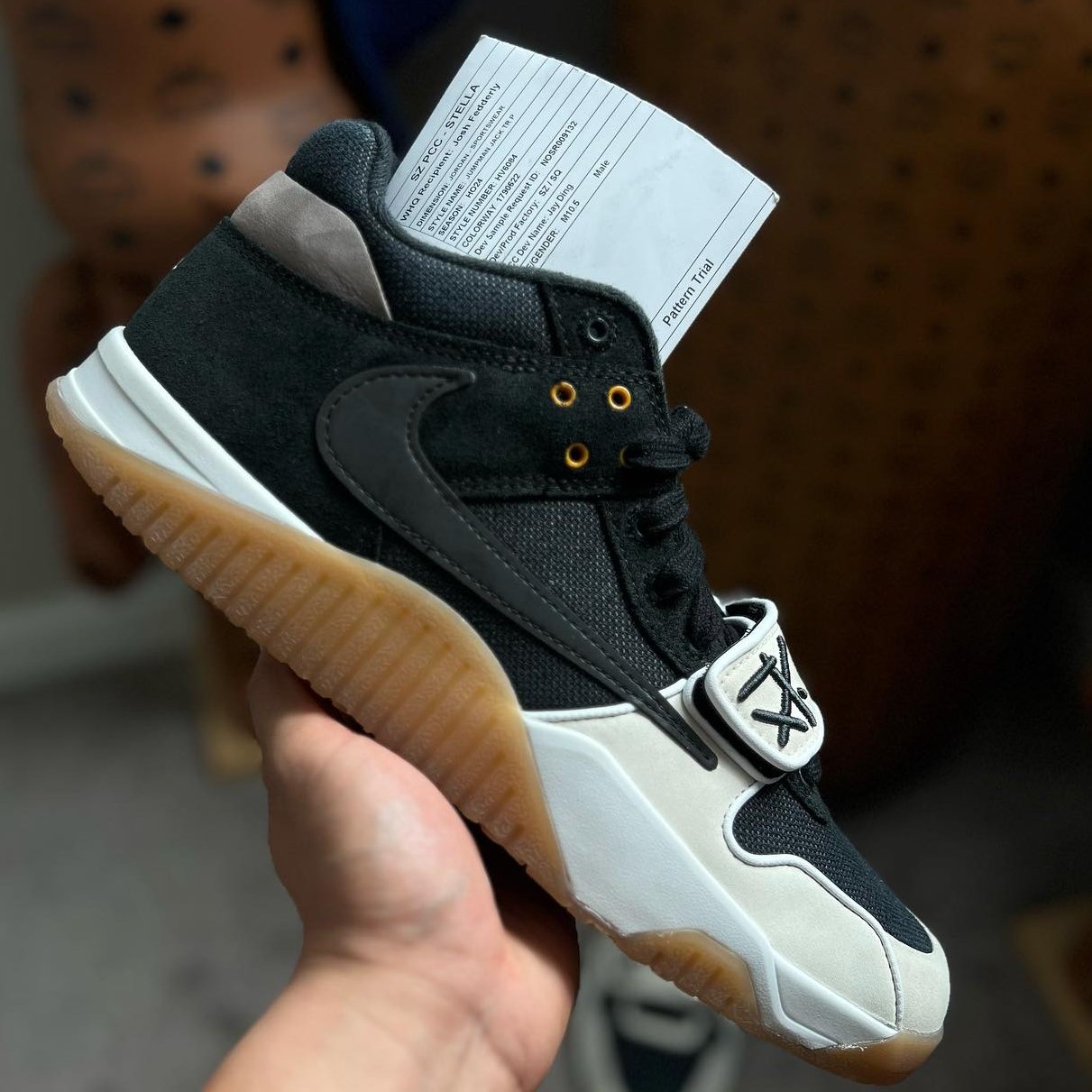 FIRST LOOK: Travis Scott x Jordan CJ1 T-REXX 