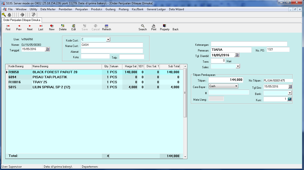 AXANO Software International | Surabaya