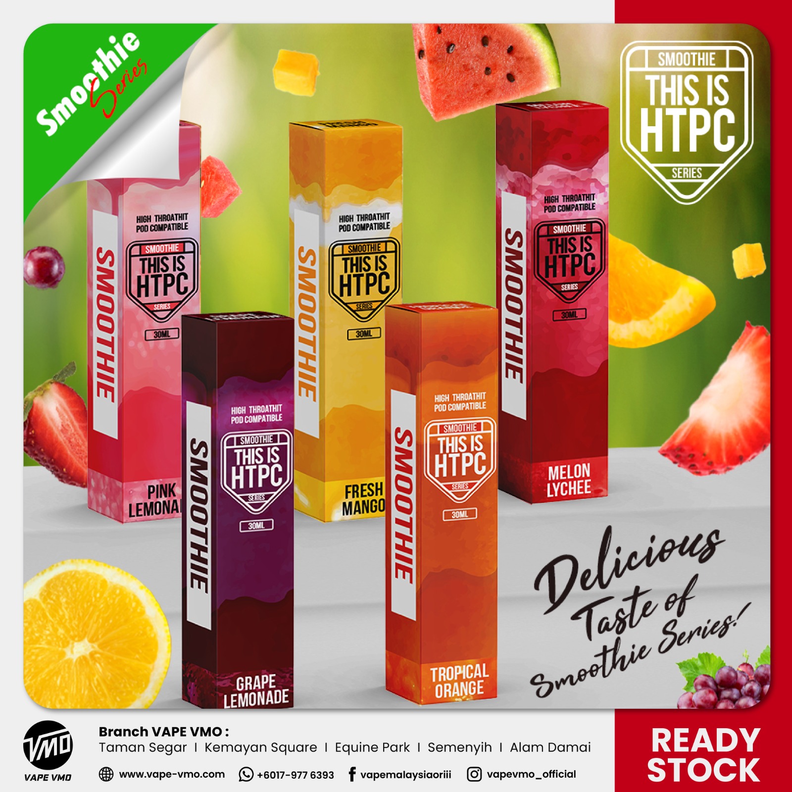 This Is HTPC Smoothie Series Restock... - Vape VMO Alam Damai | Facebook