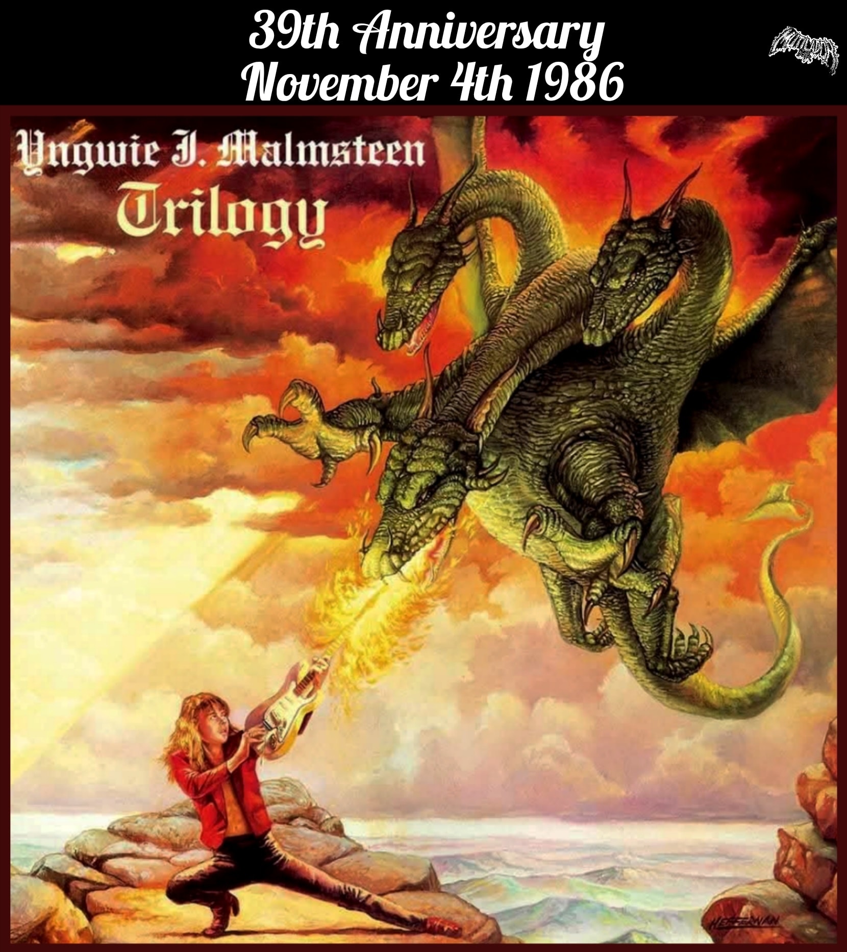 YNGWIE J. MALMSTEEN Trilogy November 4th 1986 Recorded at The