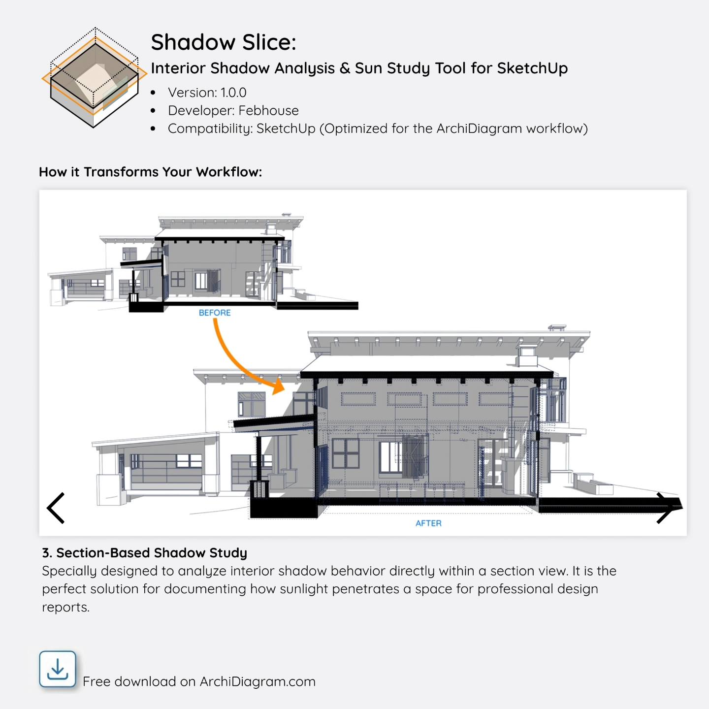 FebHouse - The Workflow: SketchUp Export Image Nano... | Facebook