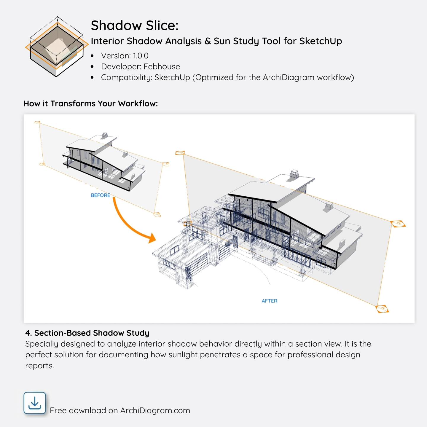 FebHouse - The Workflow: SketchUp Export Image Nano... | Facebook