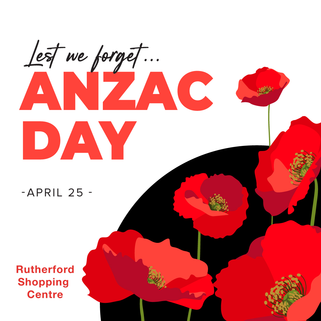 Rutherford - This ANZAC Day, we pause to remember and honour the ...
