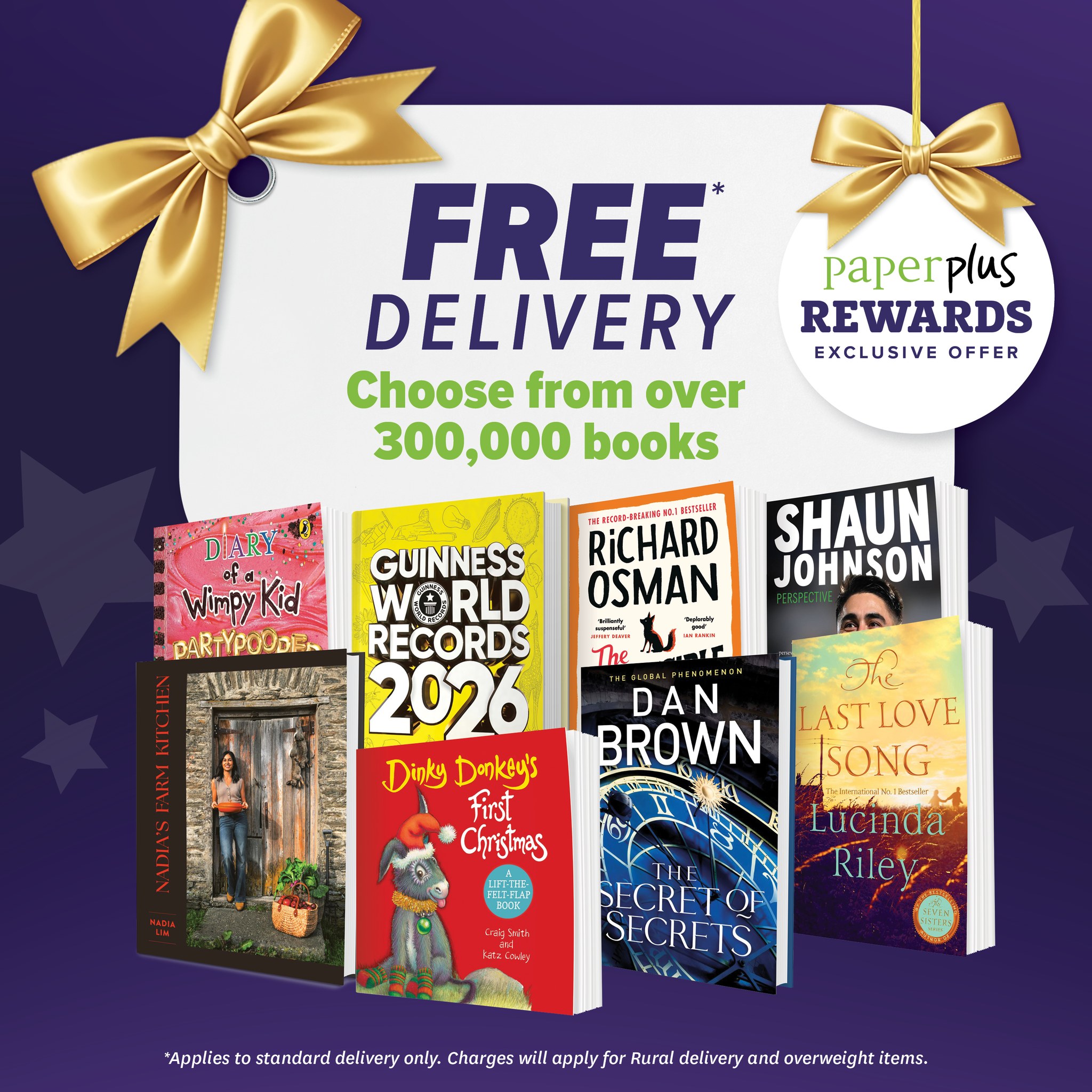 Paper Plus - 🎉 Free Delivery for Paper Plus Rewards... | Facebook