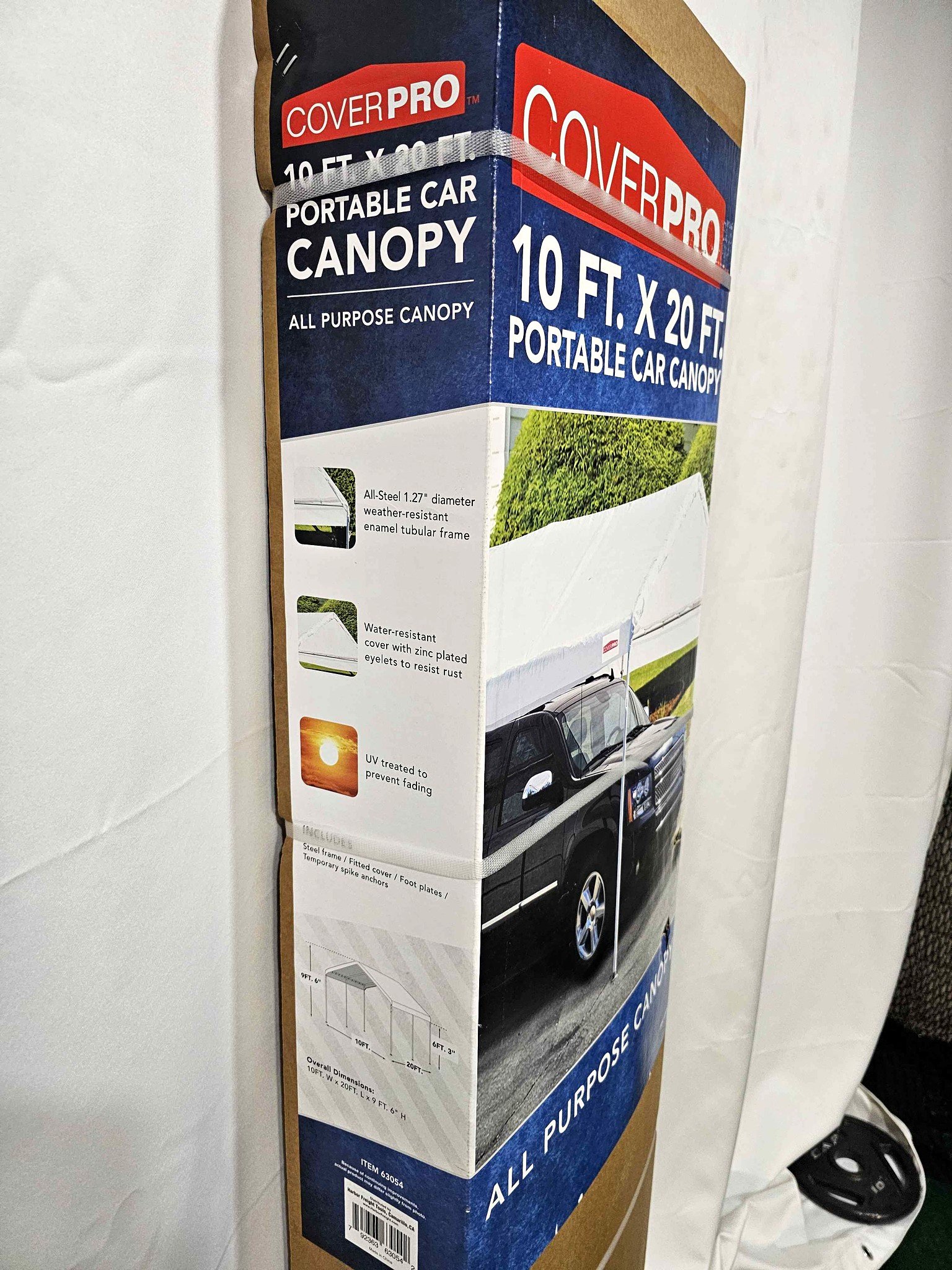 CoverPro 10x20 Portable Car Canopy - Car Interior Parts - Jackson ...