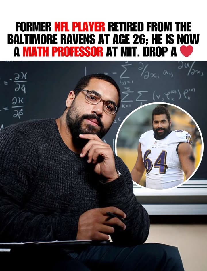 African - John Urschel, former Baltimore Ravens player, has made an ...