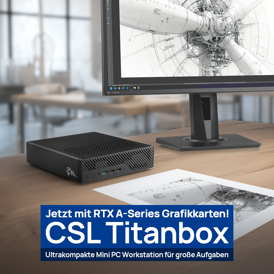CSL - 🚀 Power im Mini-Format – jetzt mit NVIDIA RTX A-Series! Die CSL ...