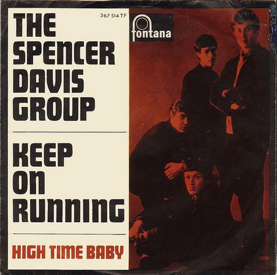 The Spencer Davis Group - “Keep On Running”, Live on YLE