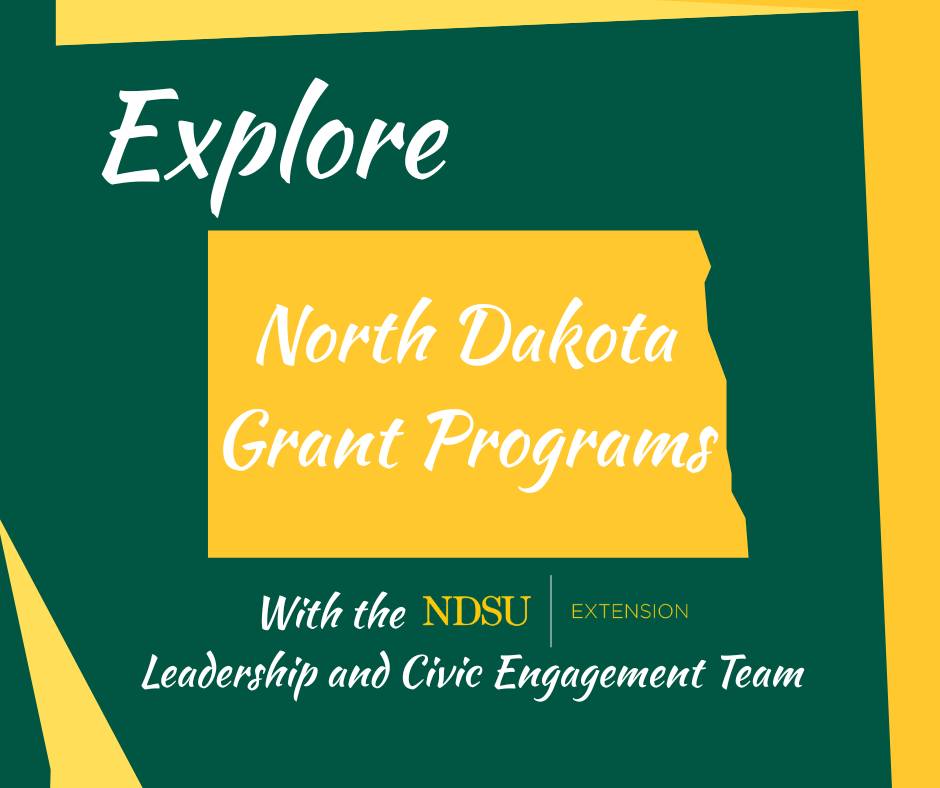💸 Grant... - NDSU Extension Leadership and Civic Engagement | Facebook