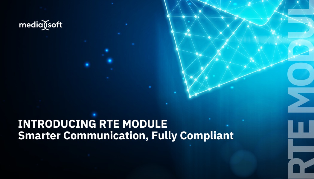 Media-Soft - ⚠️ RTE just made compliant communication smarter. Collect ...