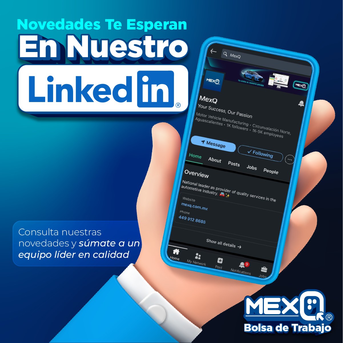 Bolsa de Trabajo MexQ | Aguascalientes