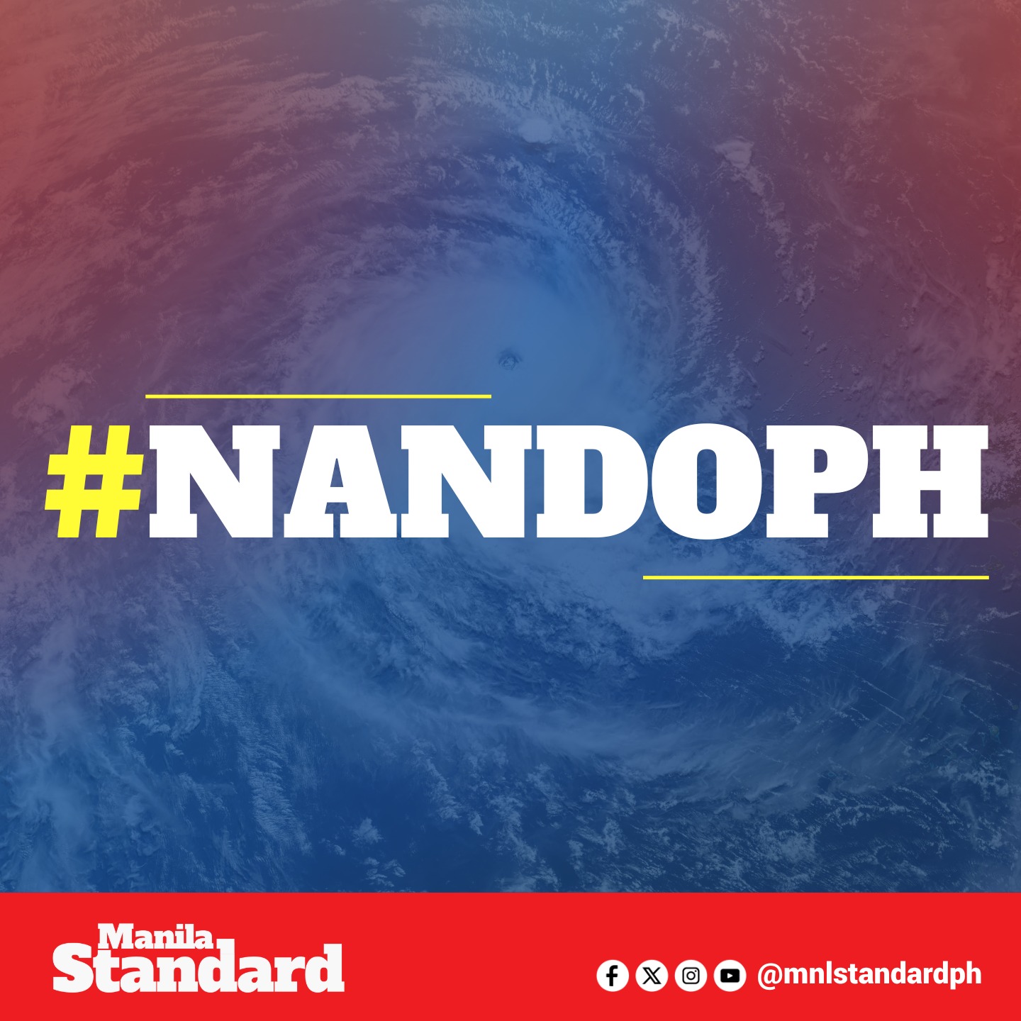 Manila - NDRRMC, DSWD on red alert as ‘Nando’ rapidly intensifies The ...