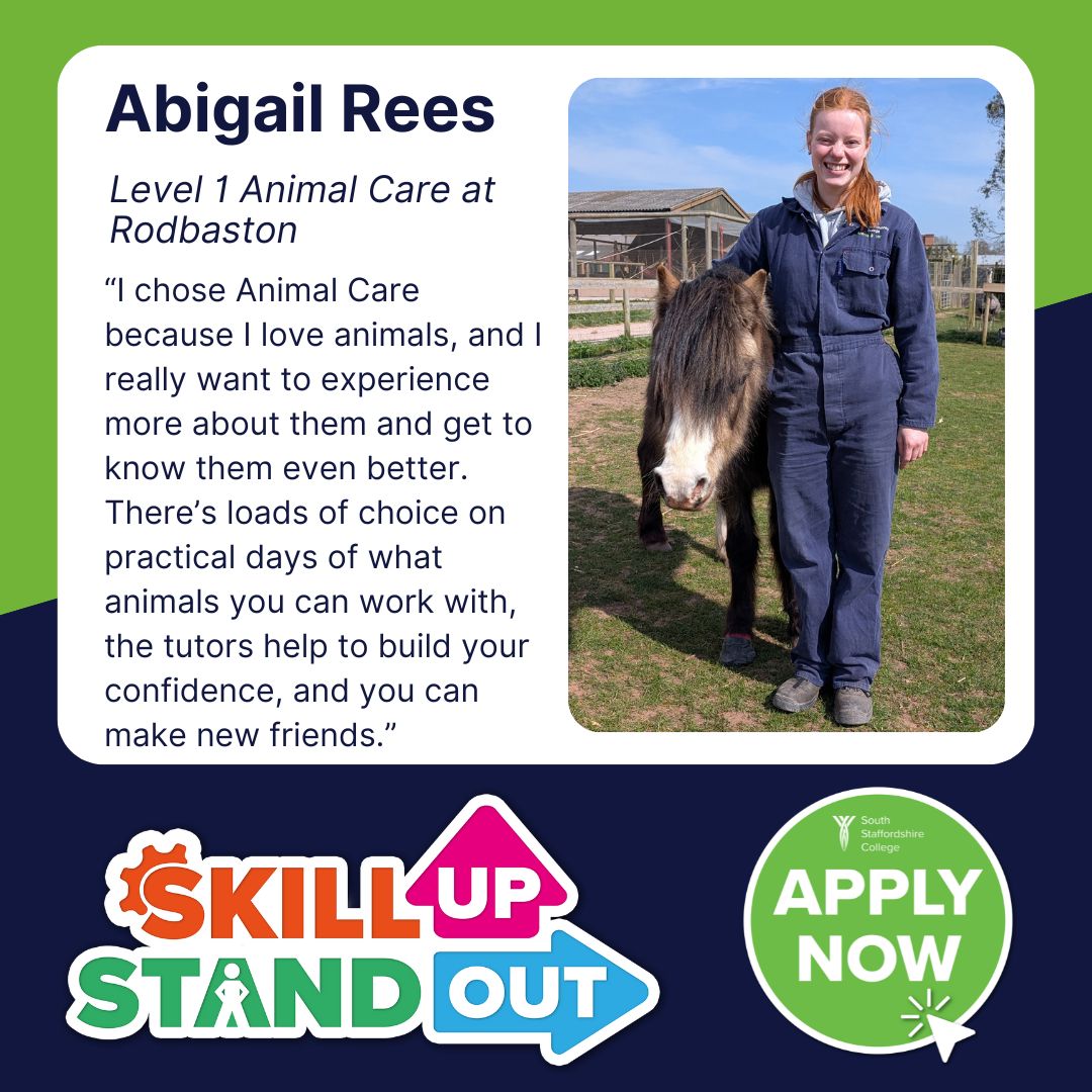 We recently caught up with... - South Staffordshire College | Facebook