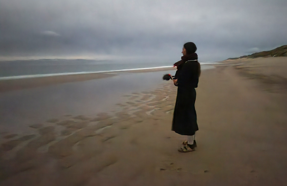Sable - On North Beach Before the Storm. Artist in Residence Rose ...