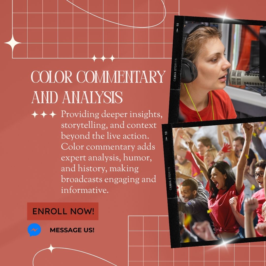 Sports Casting - 🎨 Add color to the game! Master analysis... | Facebook