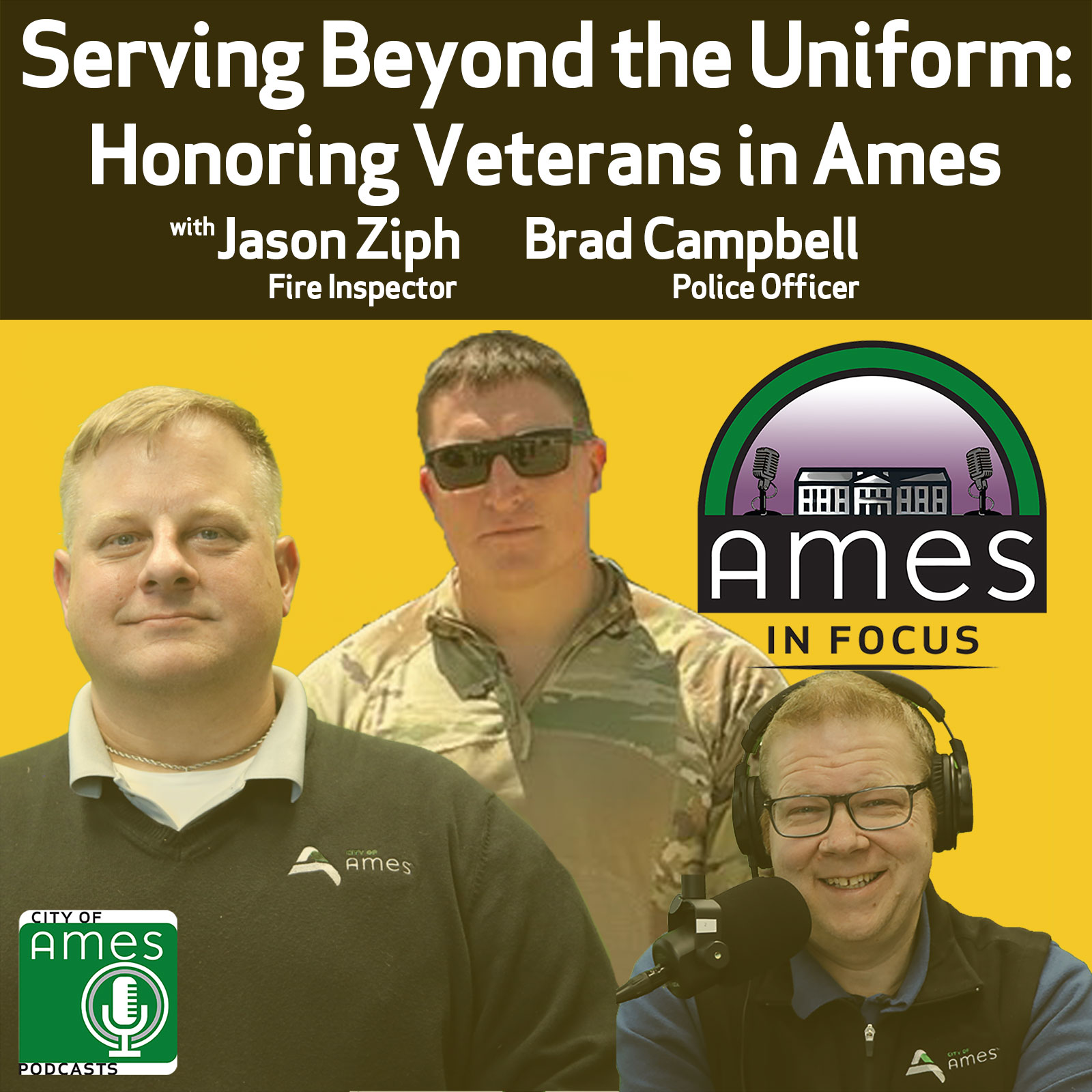 City - This Veterans Day we’re spotlighting two City of Ames employees ...