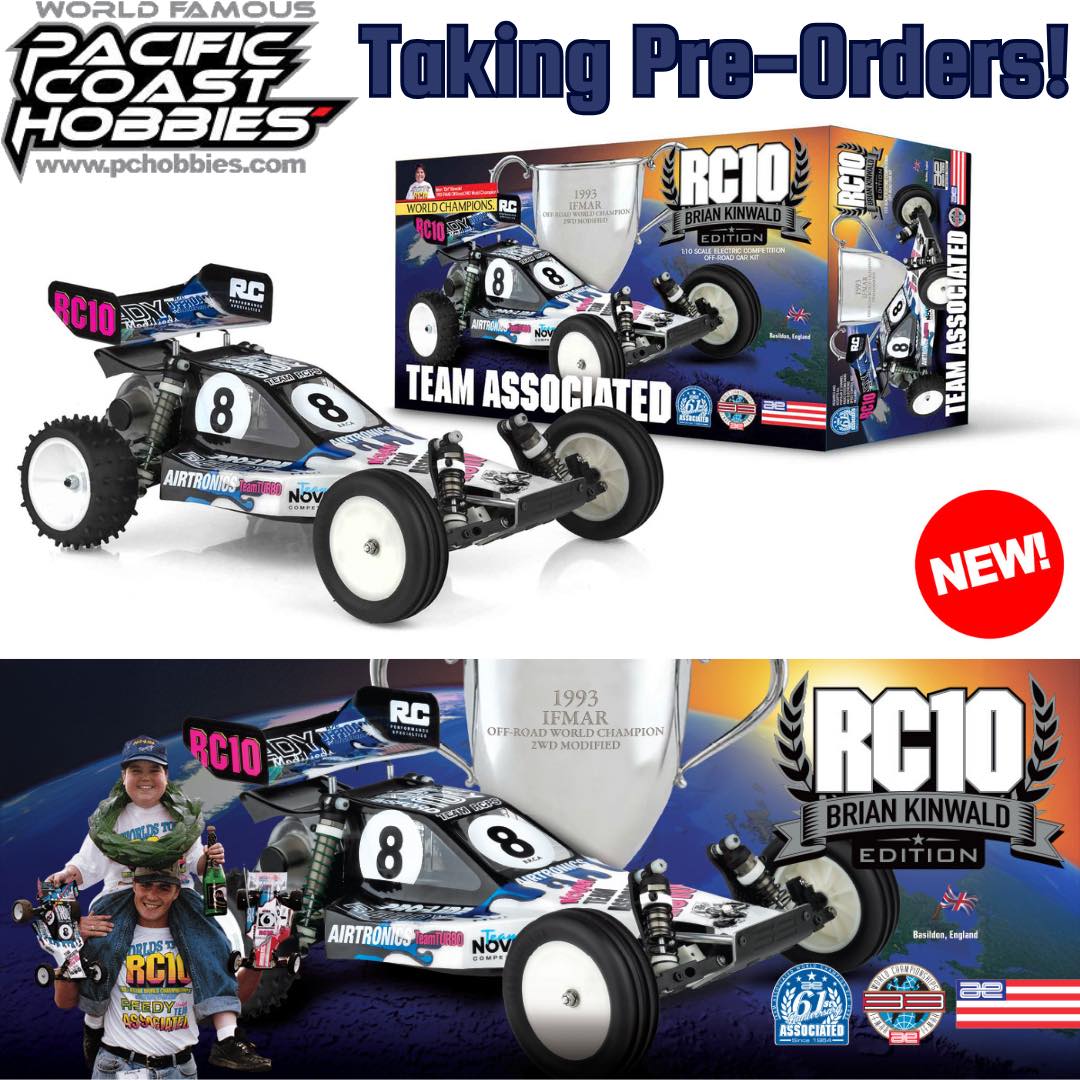 Team Associated RC10 Brian Kinwald edition kit now available
