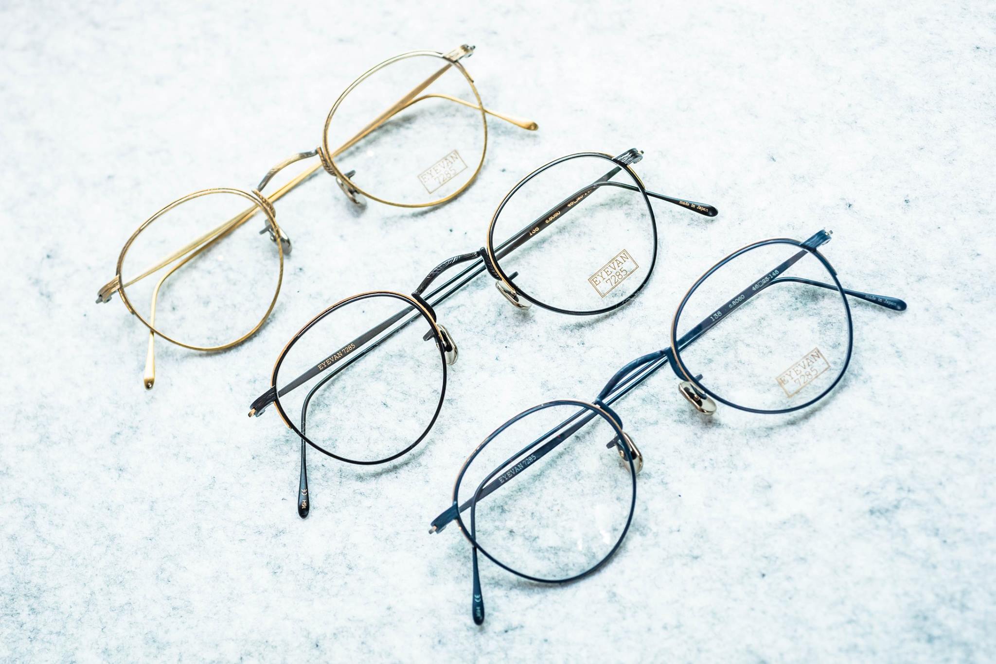 Eyevan7285 138 Handmade in Japan】 在近年內, 要數能把金屬鏡架設計 