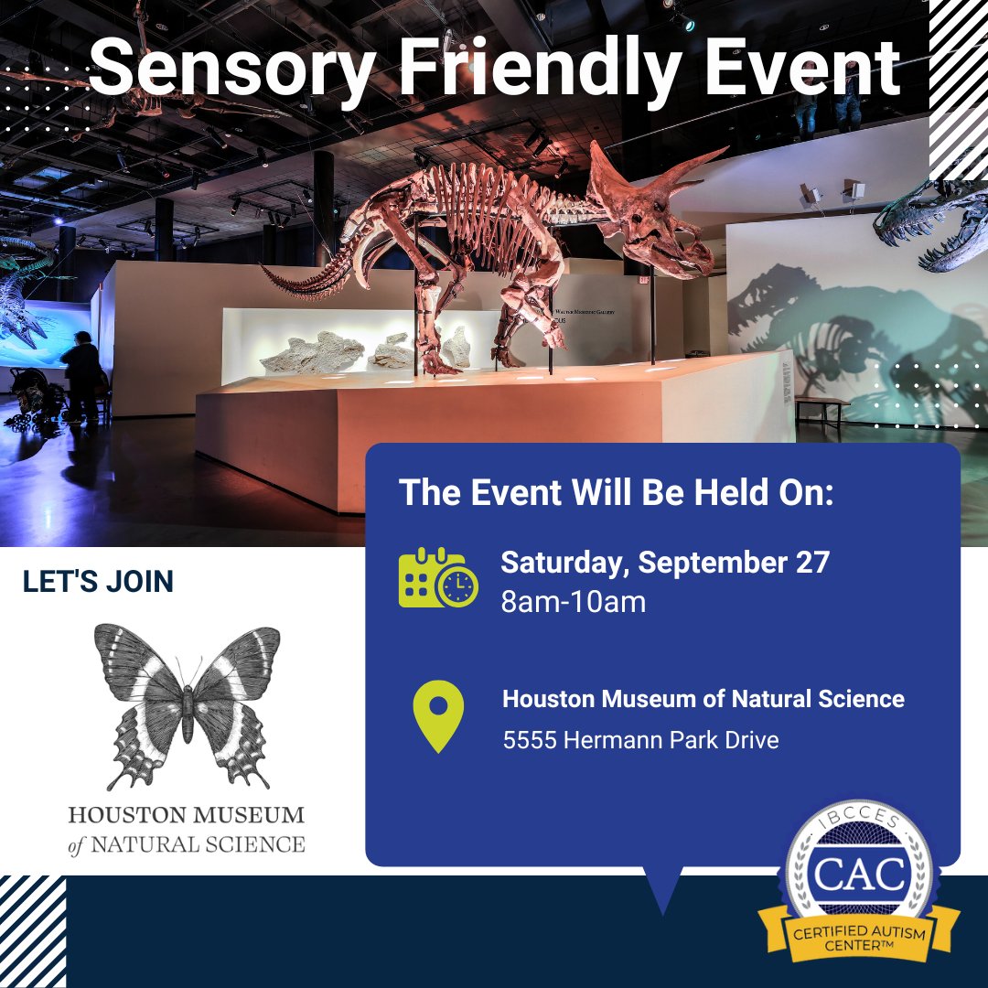 📅 Save the date! A Sensory Friendly Event is coming to the Houston ...
