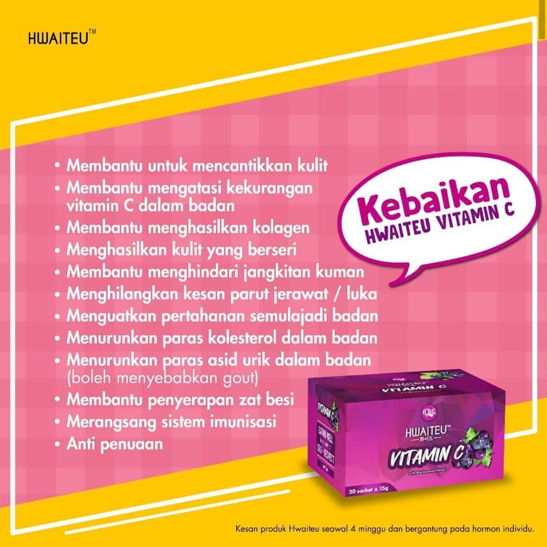 Fnz Shopping Online Hwaiteu Vitamin C Price 30 Excl Mail Benefits Strengthen The Body S Natural Defense Lower Your Cholesterol Level Lower The Level Of Uric Acid In