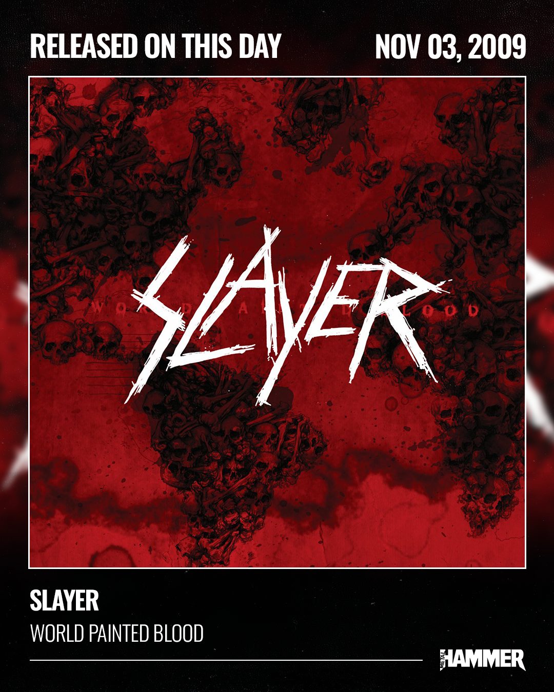 Metal - 🗓️ ON THIS DAY IN METAL 🗓️ #Slayer released their eleventh ...