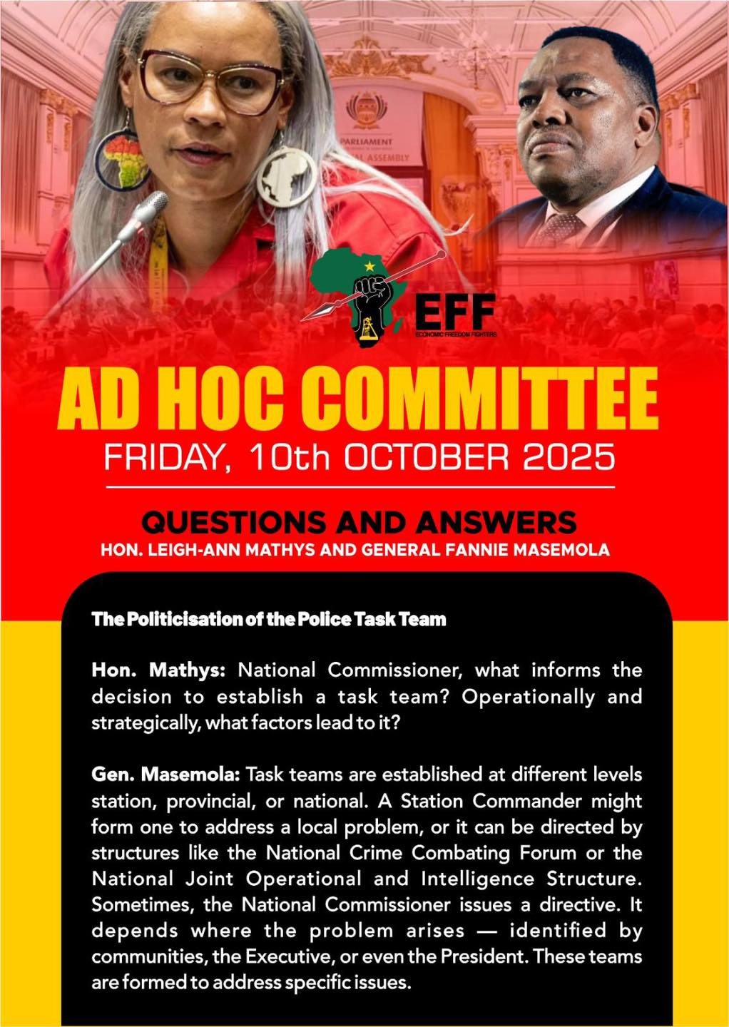 Economic Freedom Fighters... - Economic Freedom Fighters