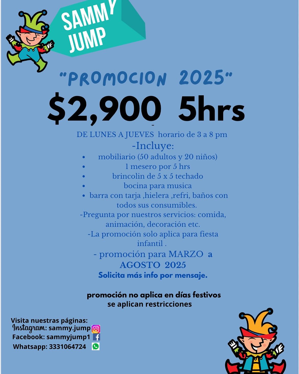 Sammy Jump Pura Fiesta | Zapopan