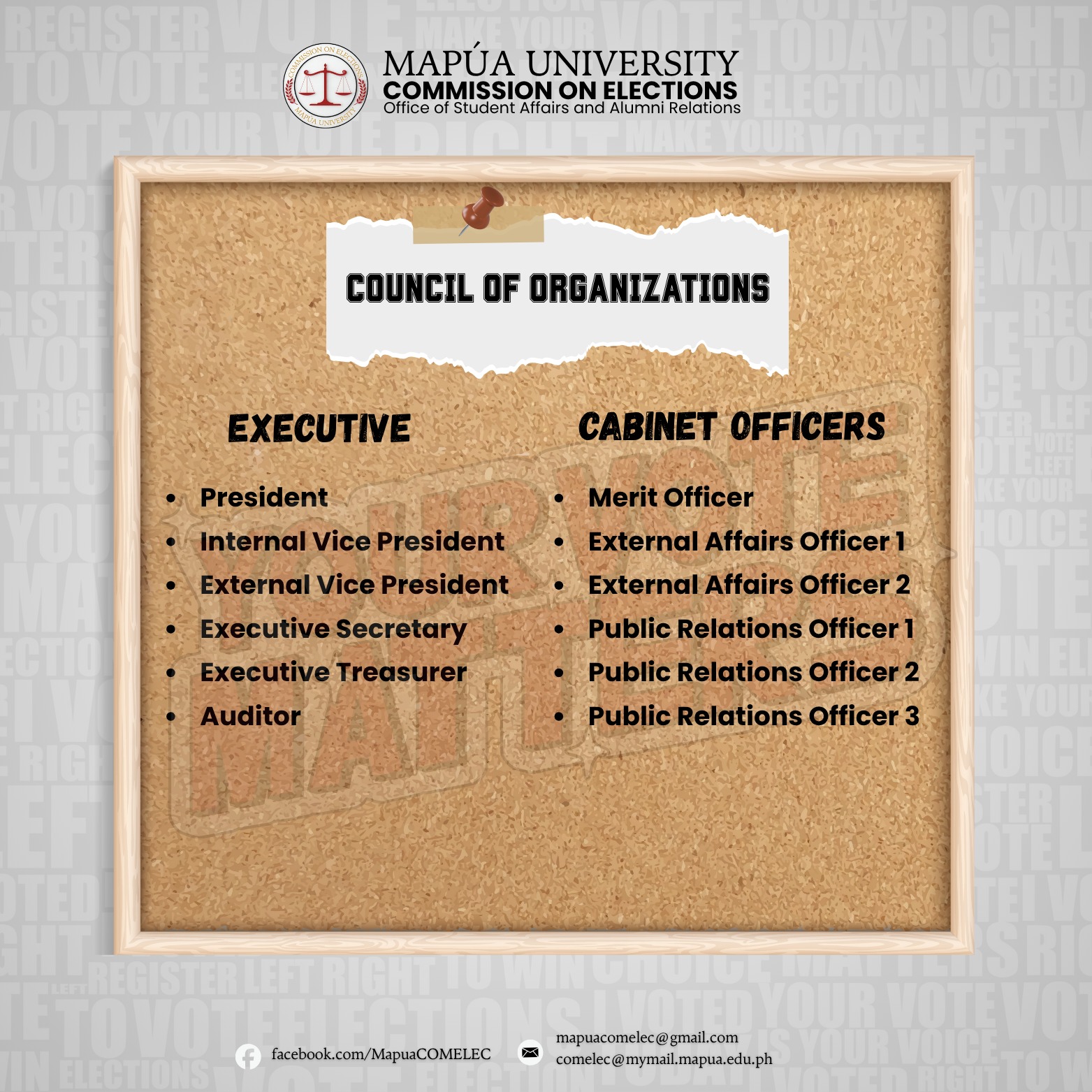 Mapúa... - Mapúa University Central Student Council