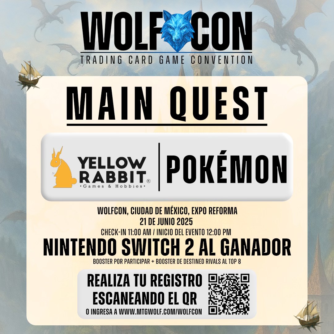 MTG Wolf - 🐰⚡ YELLOW RABBIT PRESENTA: TORNEO POKÉMON TCG –... | Facebook