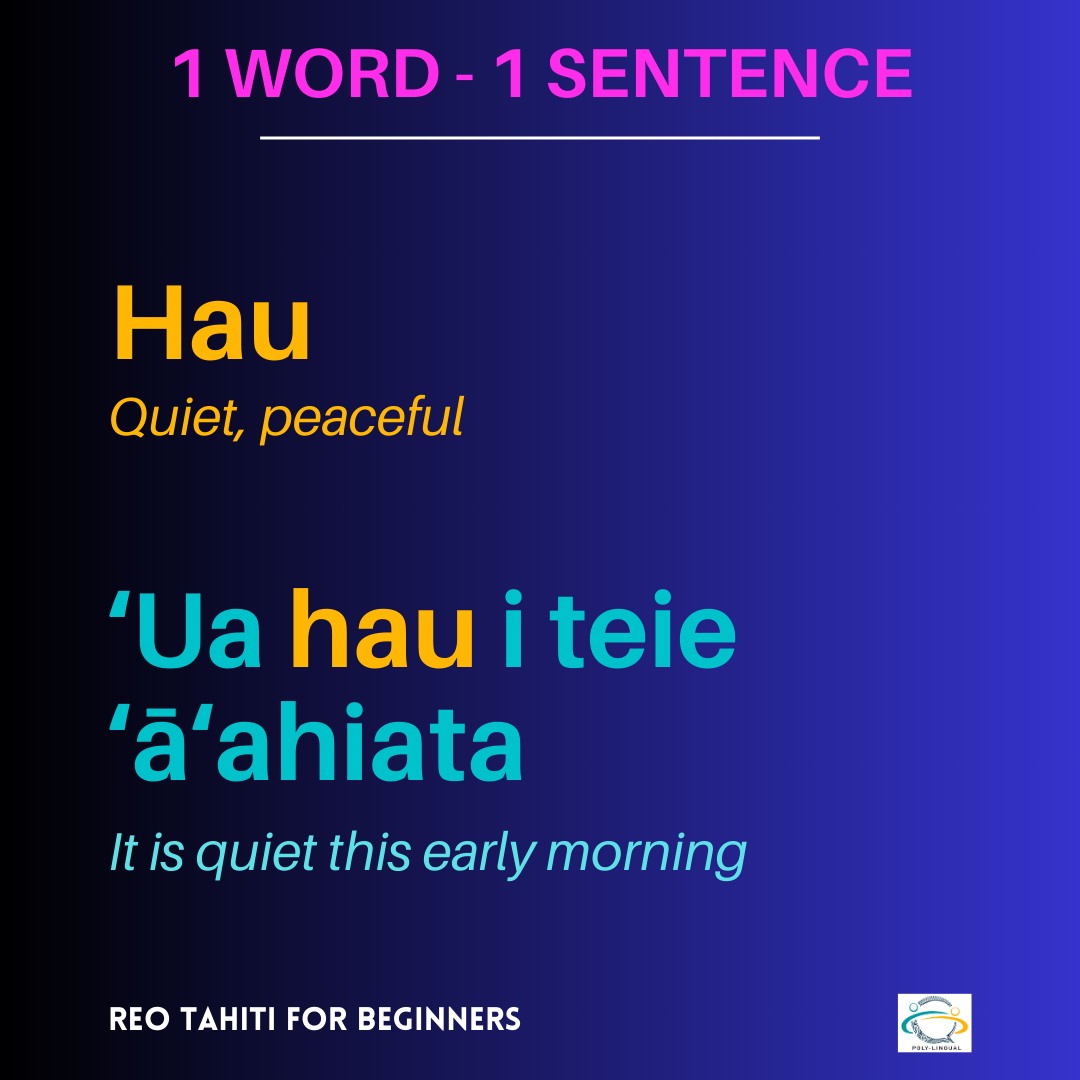 How to learn Tahitian pronunciation for a trip to Tahiti?