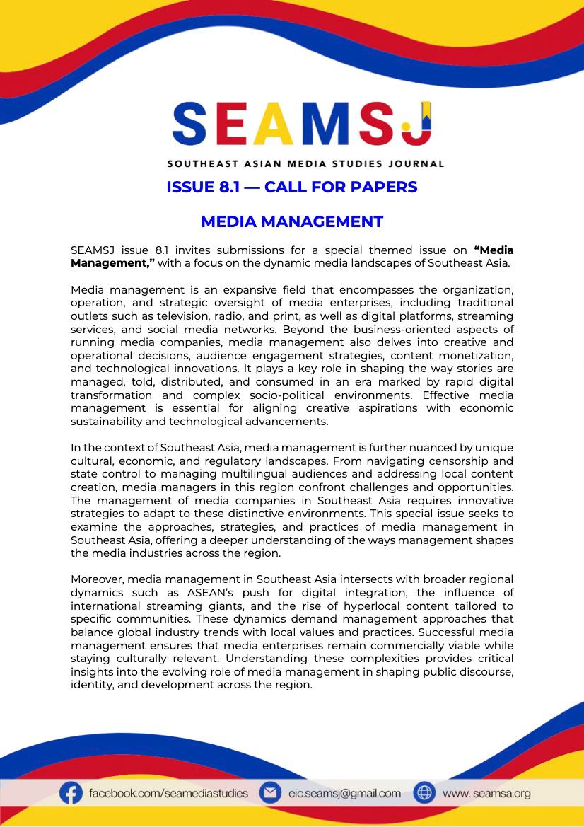 Southeast Asian Media Studies Association