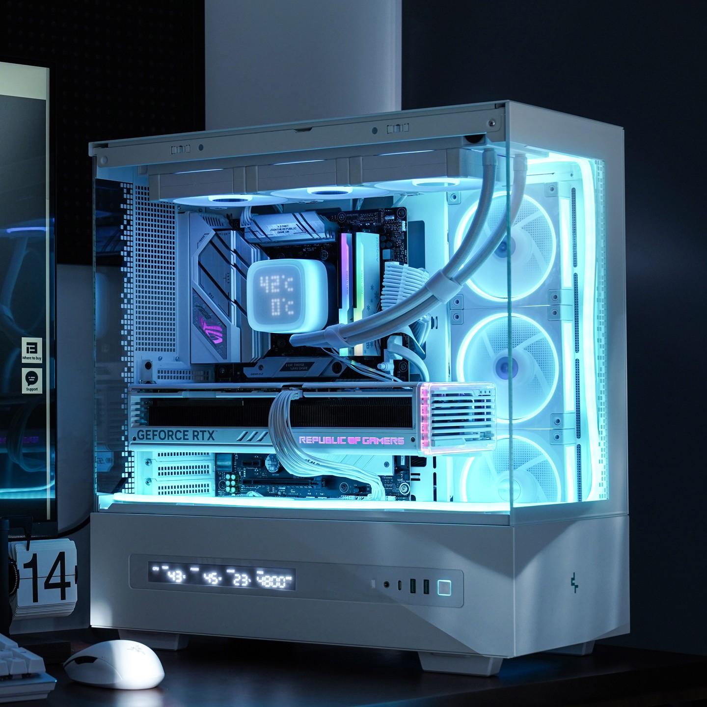 The CH690 DIGITAL White, paired with the LP360, delivers panoramic