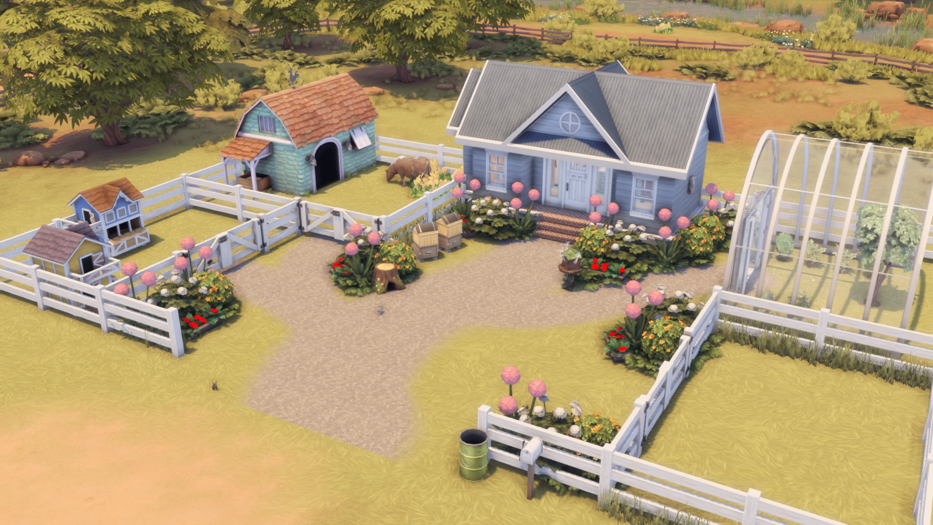Pricilla - This might be the most colorful homestead I've made in The ...