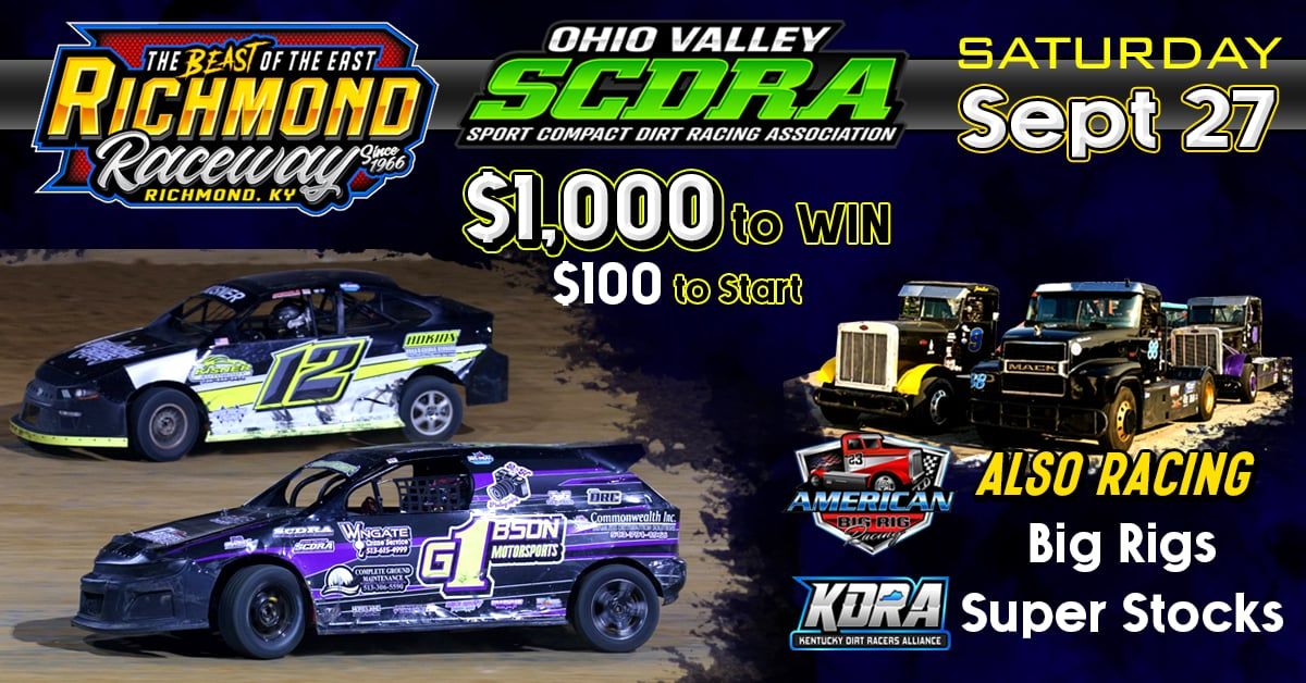 Ohio Valley SCDRA $1,000-to-Win at Richmond Raceway – Racing with the ...