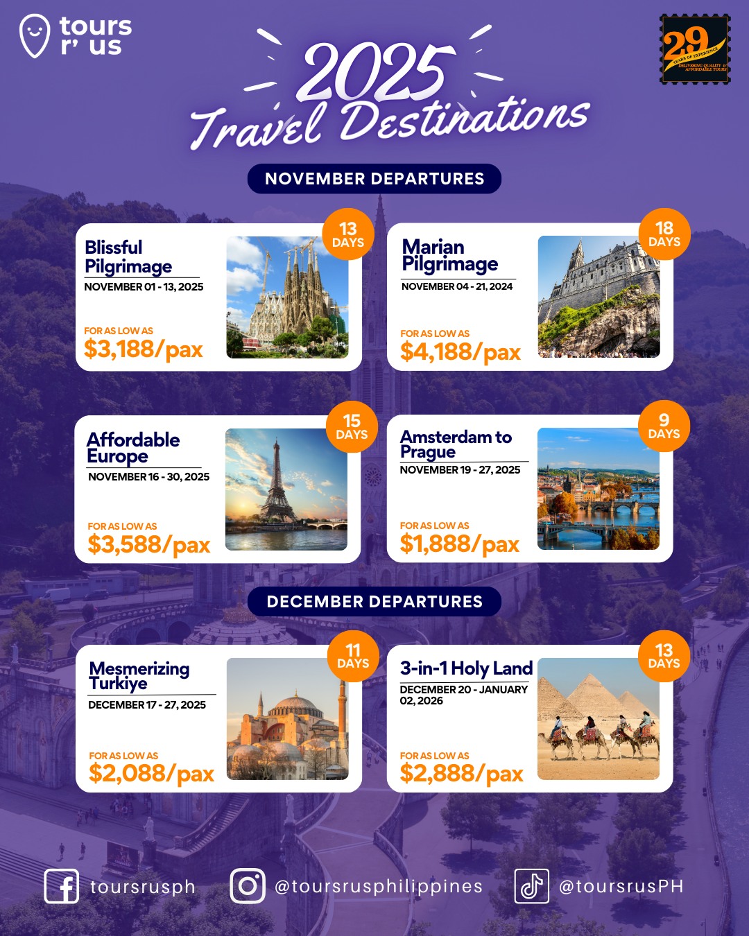 Tours R' Us - Tours R' Us added a new photo.