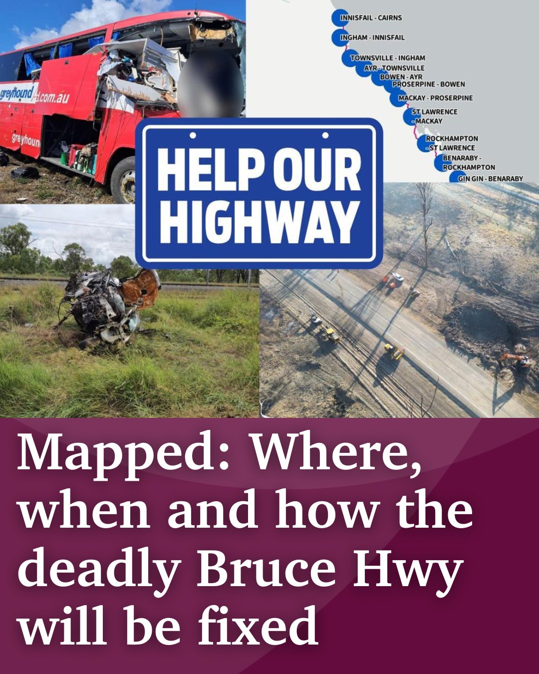 Whitsunday - The $9 billion rollout details of the Bruce Highway ...