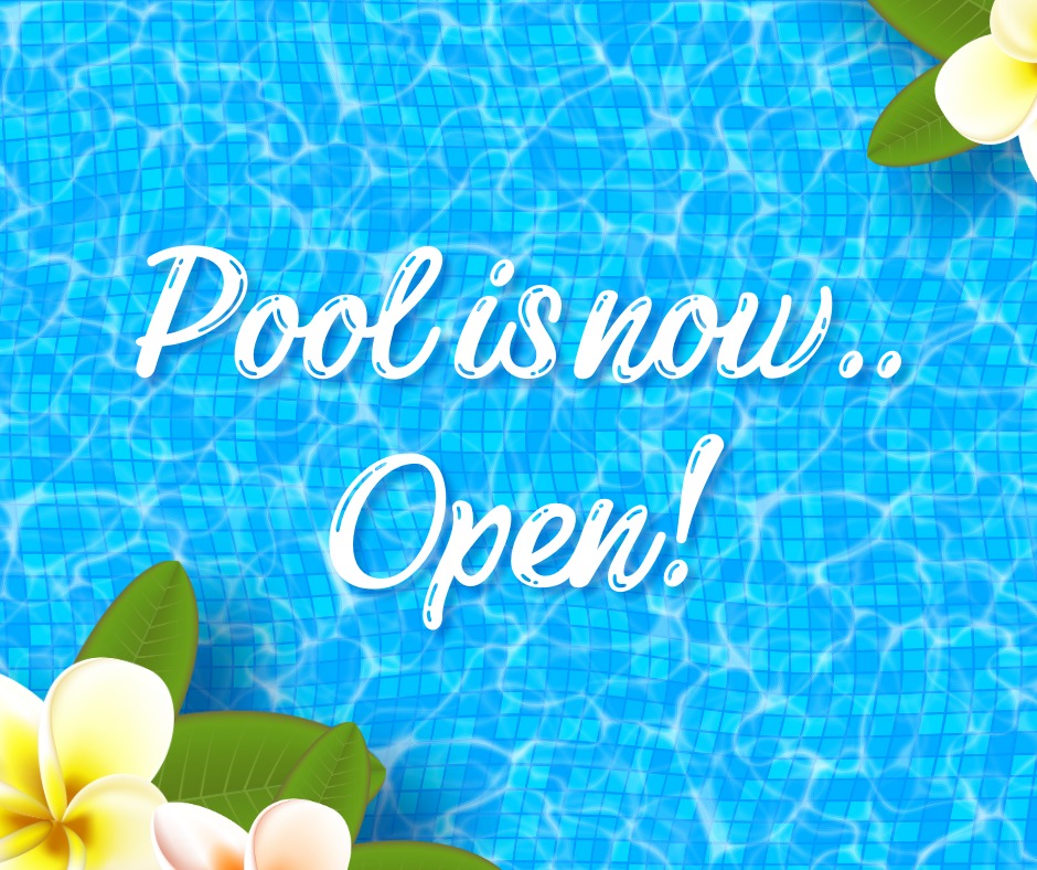 Abbey - Dive into summer fun 🌞 - our pool is officially OPEN 🏊‍♂️! The ...