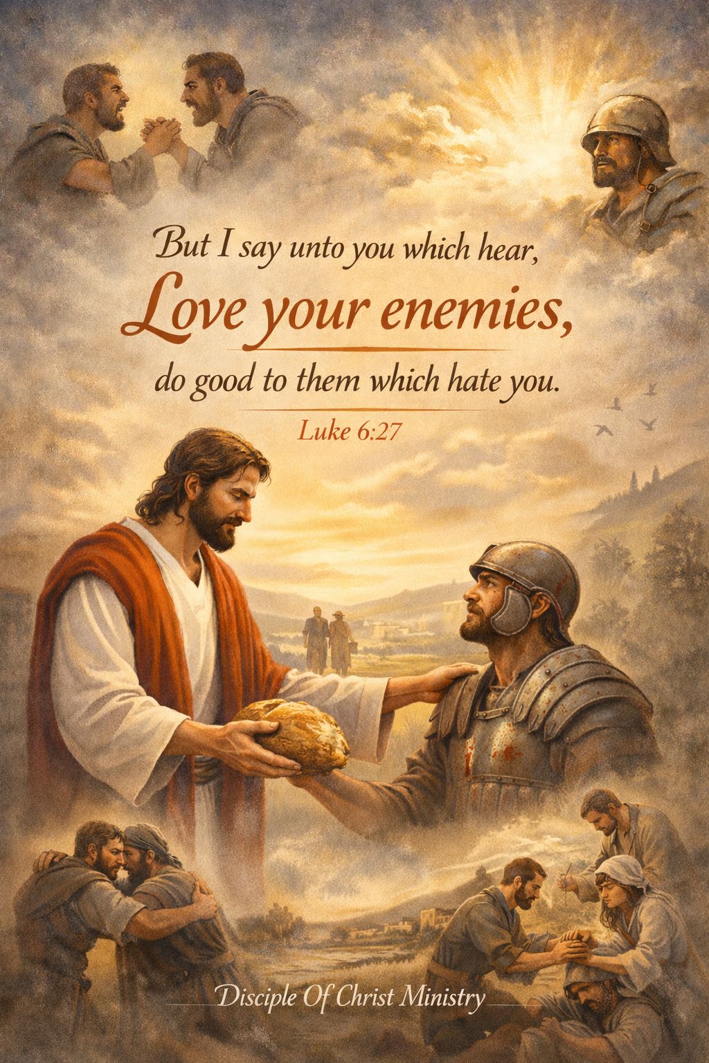 Luke 6:27 “But I say unto... - Disciple Of Christ Ministry | Facebook