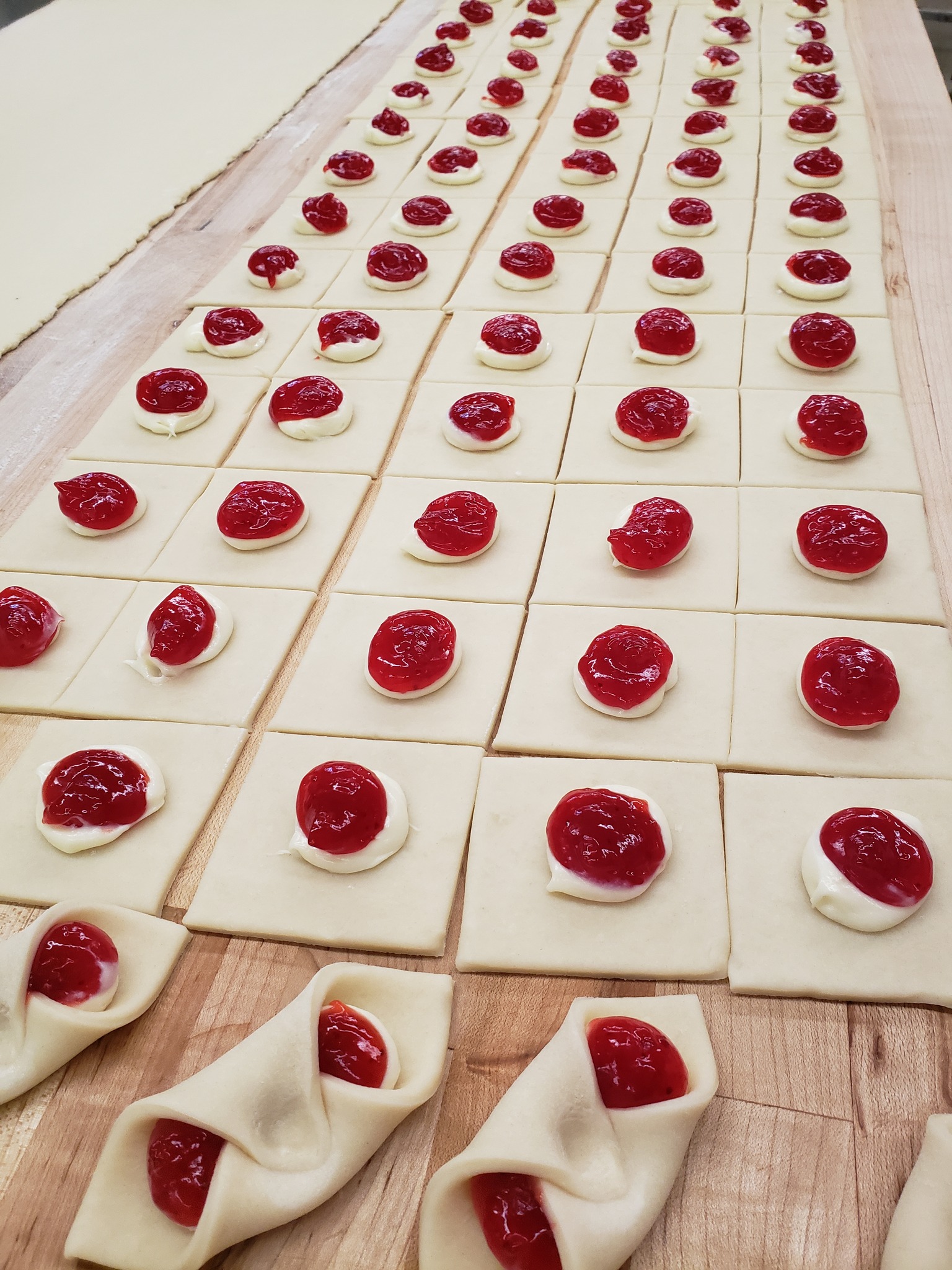Henze's - Getting a batch of kolachky dough made and have the ...