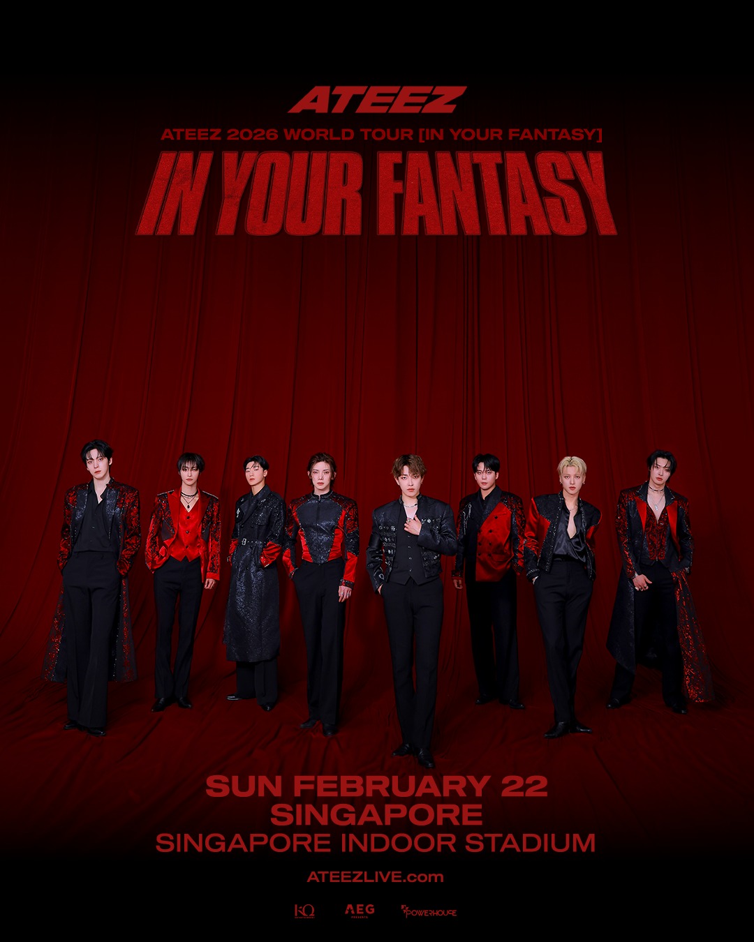 ATEEZ kicks off the Asian and Australian leg of their 2026 world