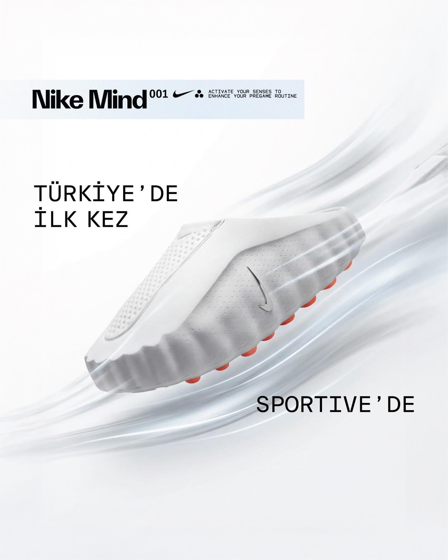 Nike Mind 001 ile bedeninle zihnin arasında bağ kur. 🧠 Zihnini