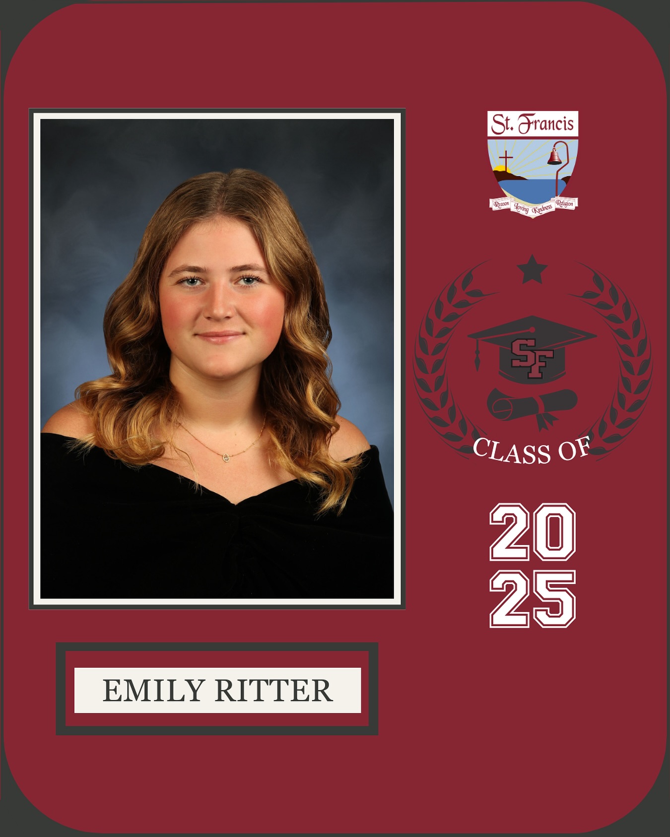 St. - Congratulations to Class of 2025 senior Emily Ritter for her ...