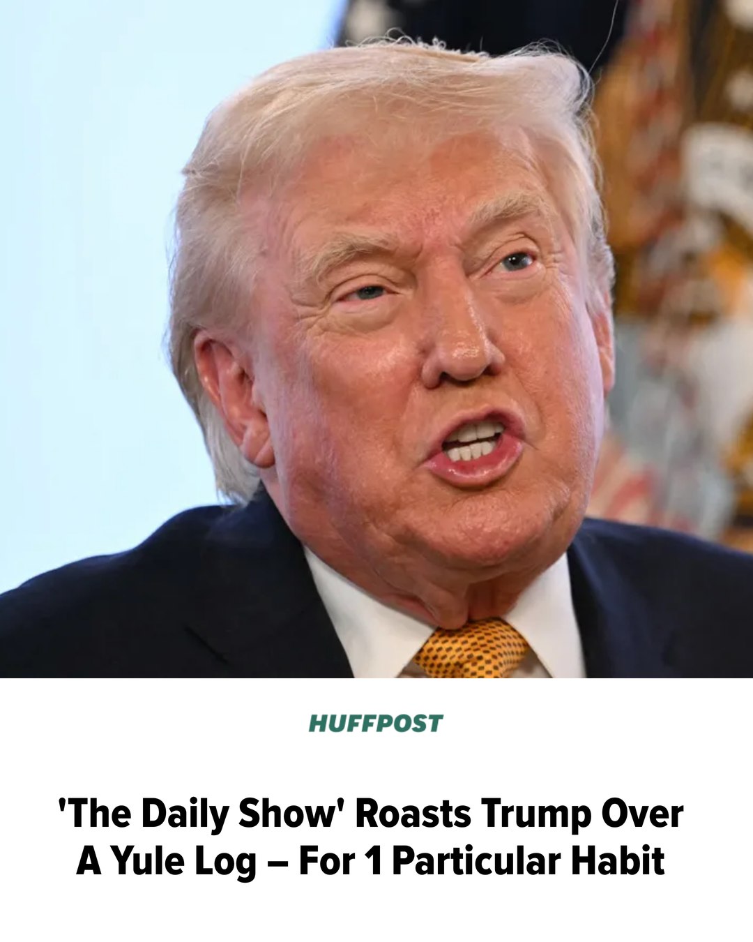 HuffPost - The Comedy Central show zinged the president for the ...