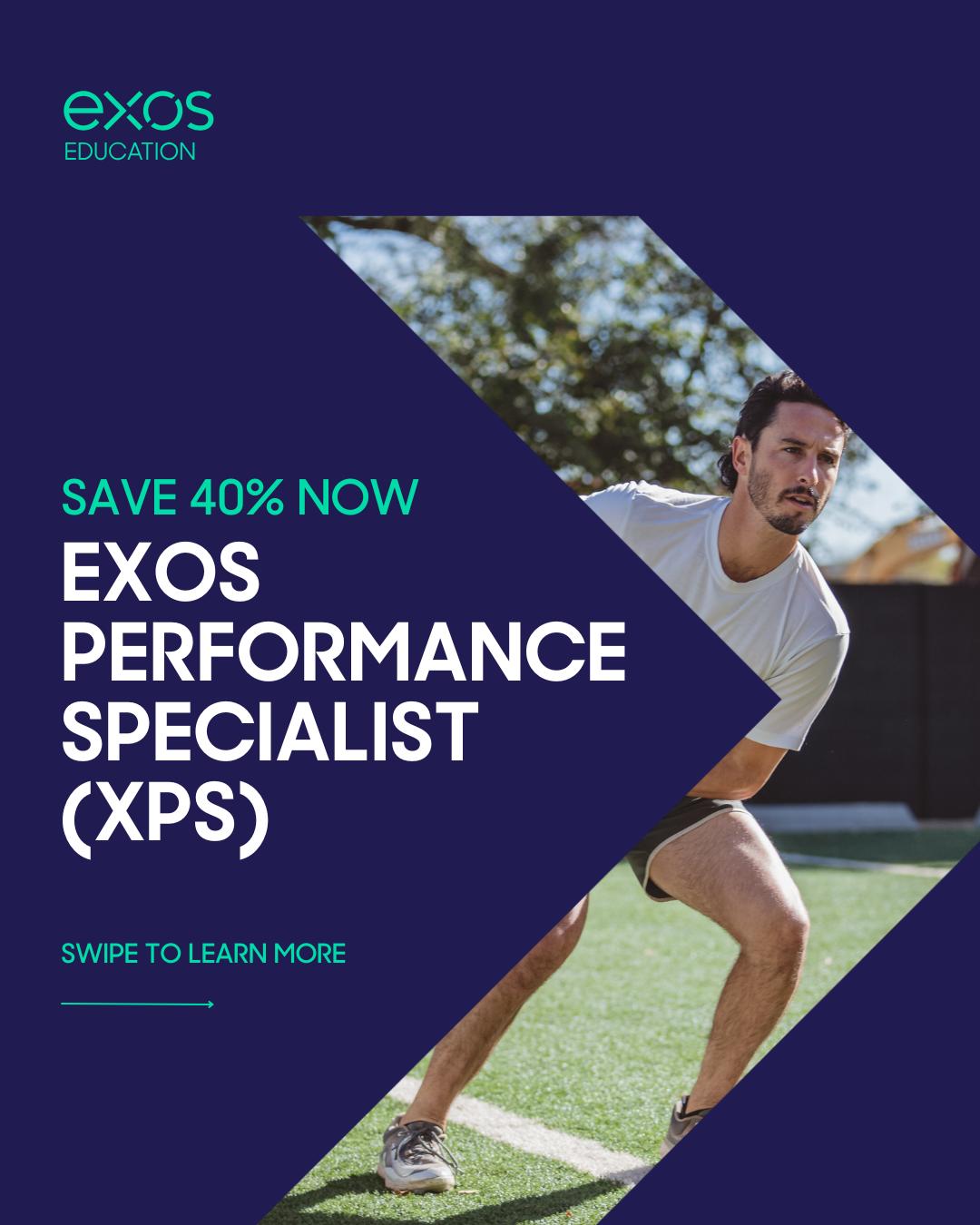 The Exos Performance Specialist... - Exos Education Community | Facebook