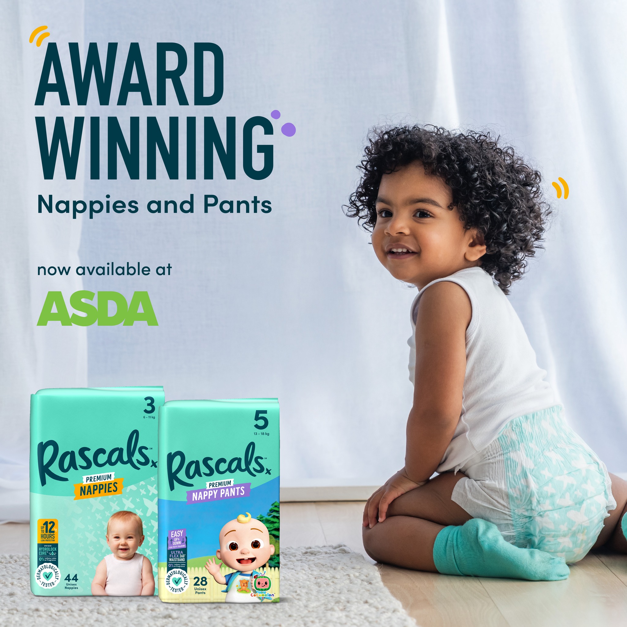 Rascals - Rascals Premium Nappies & Nappy Pants are now at Asda! 💙🇬🇧 ...