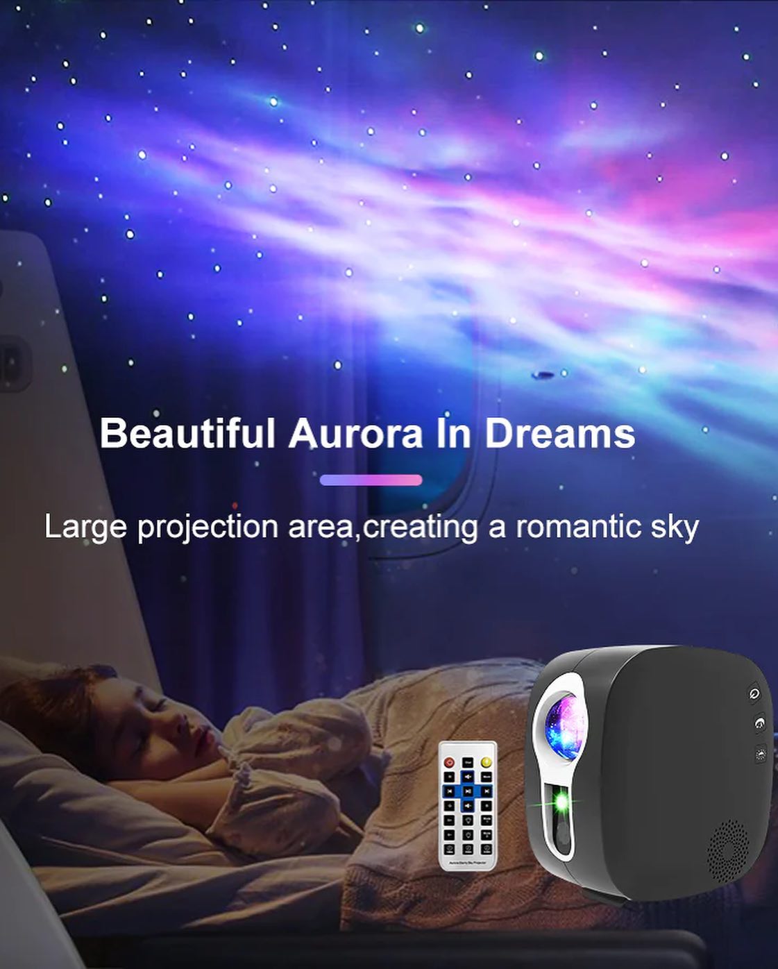 EZ Buy - The Pluto Dream Light Galaxy Star Projector is an...