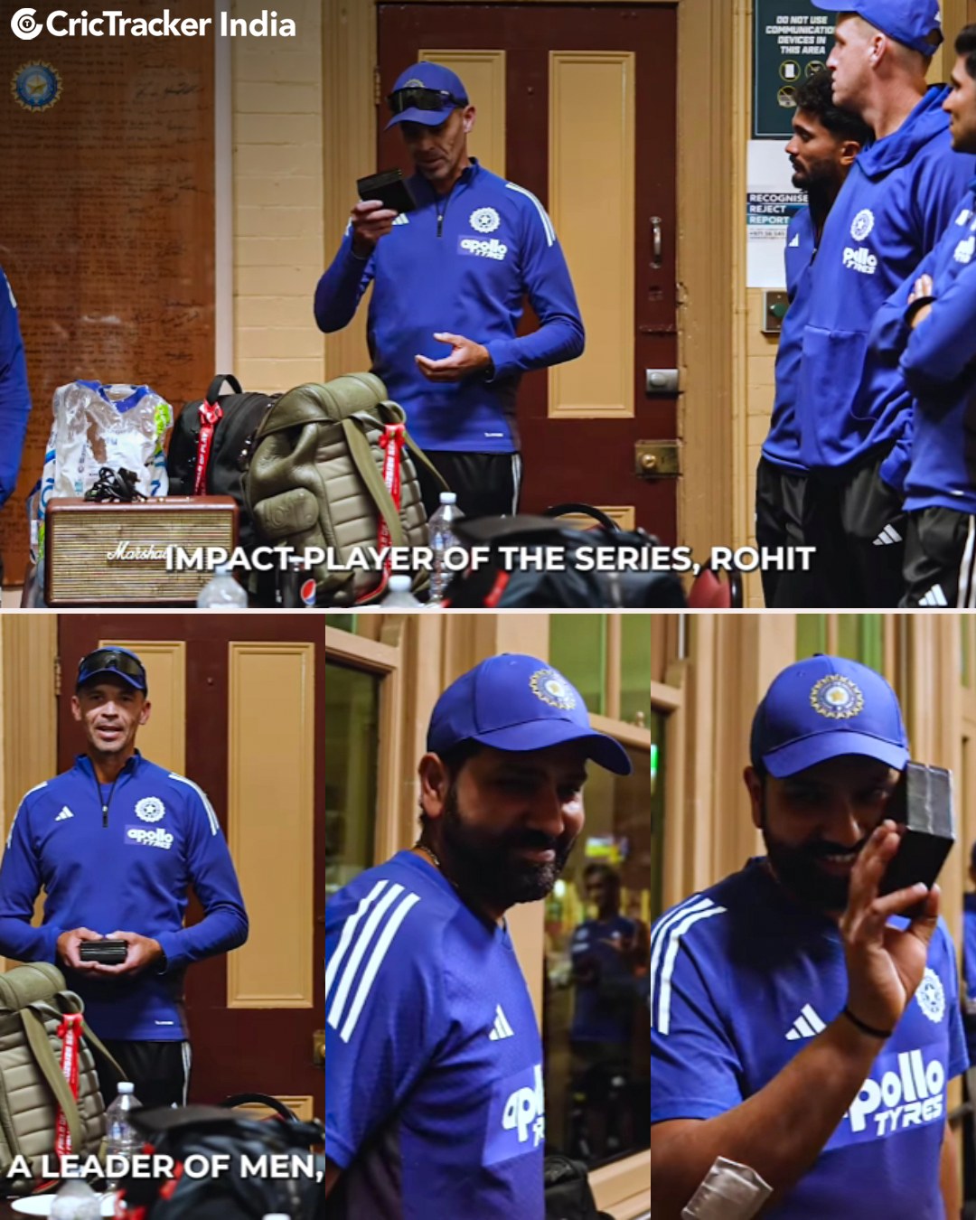 CricTracker - Rohit Sharma signs off from Australia in style 🇮🇳🔥 The ...