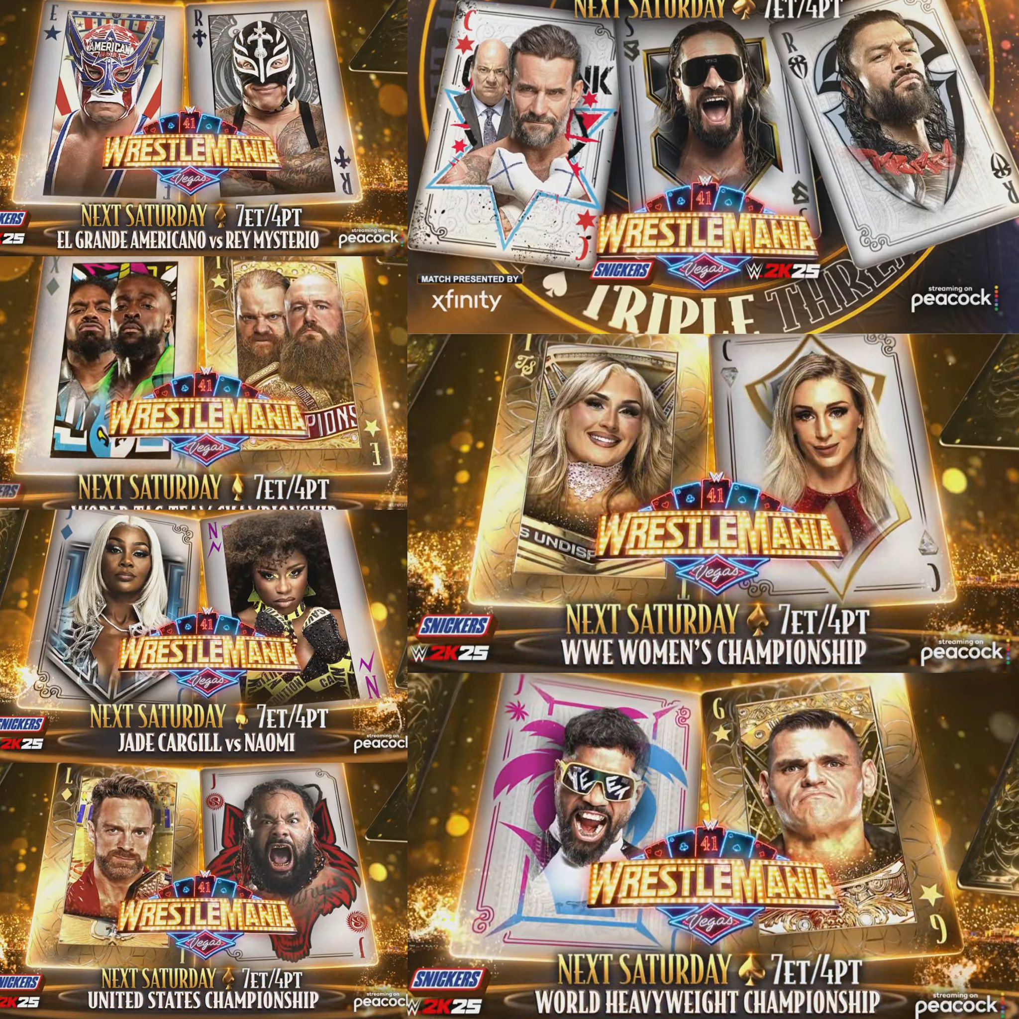 Chris Van Vliet - The match card is set for Night 1 and... | Facebook