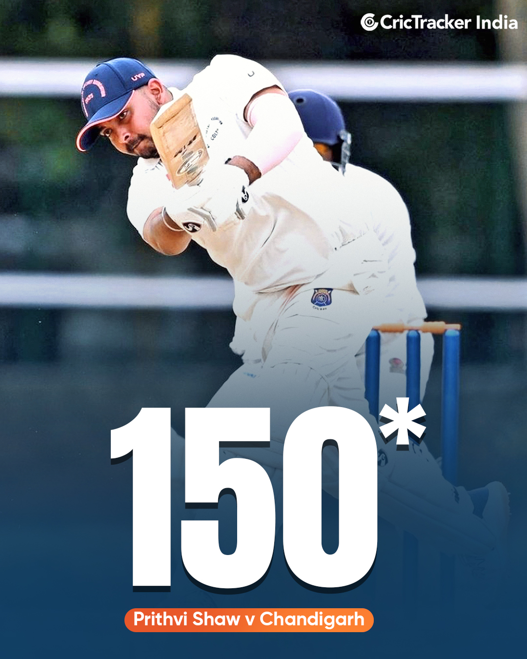 CricTracker - Prithvi Shaw is turning on the fireworks again 🔥 150* off ...